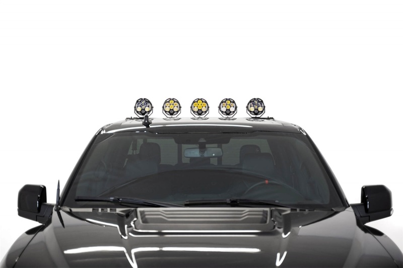 Ford F-150 Chase Rack - Addictive Desert Designs - PRO with Light Actuator Kit - Hammer Black - `15-`27